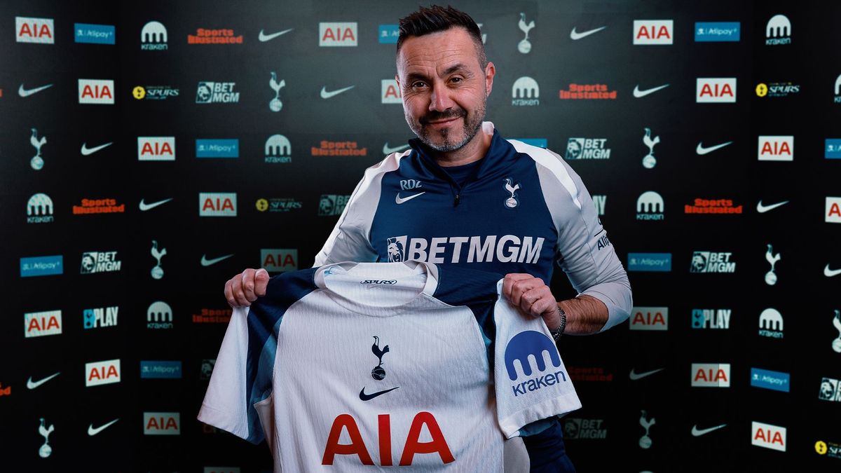Roberto De Zerbi has a big challenge on his hands at Tottenham Hotspur as their new head coach