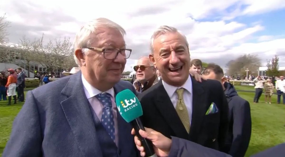 Sir Alex Ferguson was also spotted alongside Ian Rush