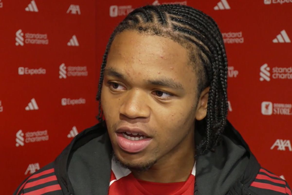 Liverpool winger Rio Ngumoha