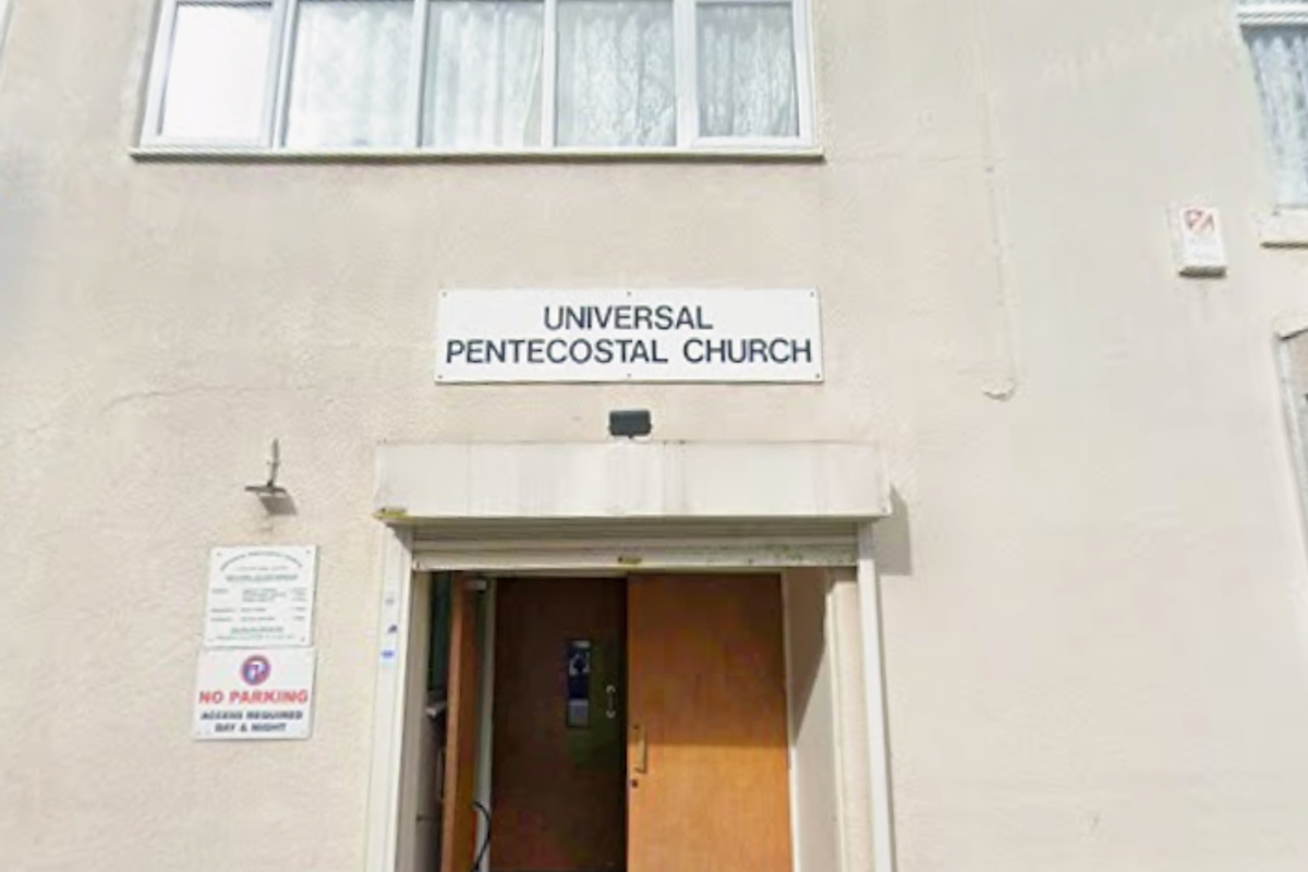 The former Universal Pentecostal Church on Evington St, Leicester.