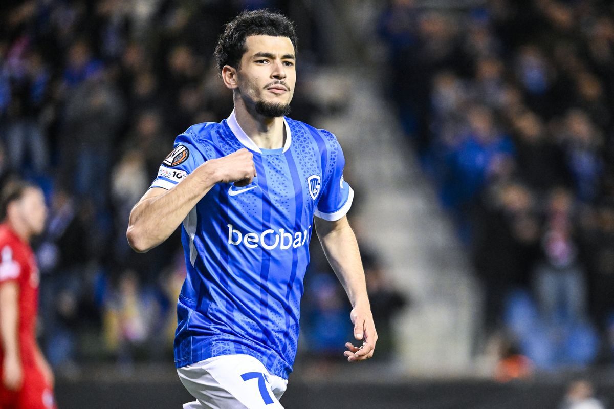 Zakaria El Ouahdi of KRC Genk