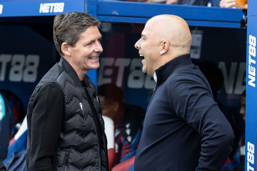 Oliver Glasner and Arne Slot