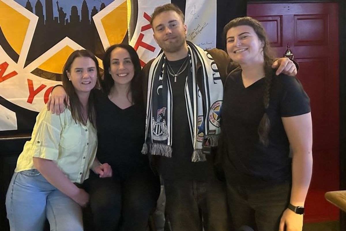 Sam Fender at Peter Dillons in New York