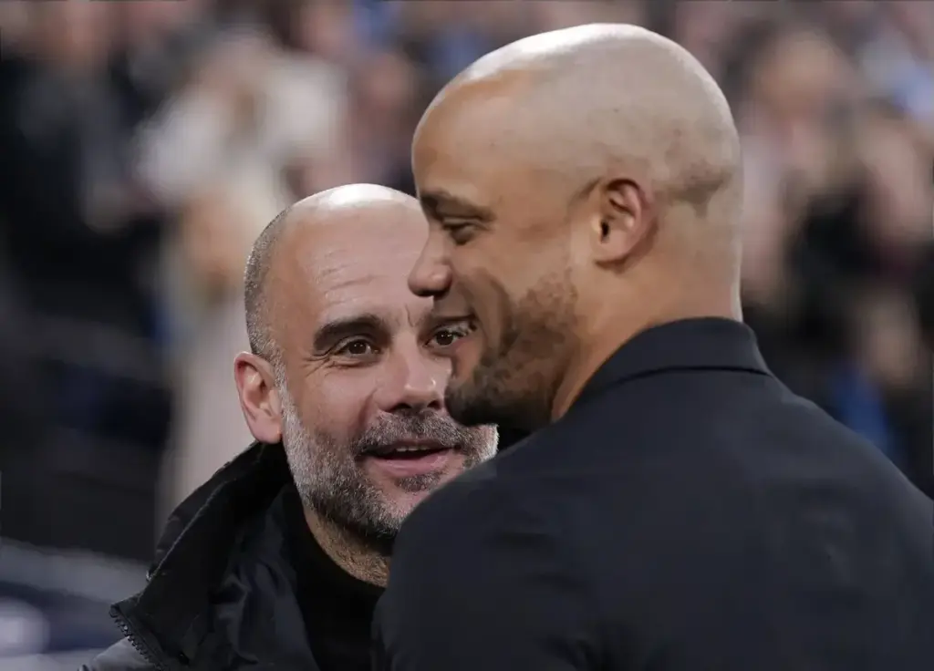 Pep Guardiola tips Vincent Kompany for Man City manager job
