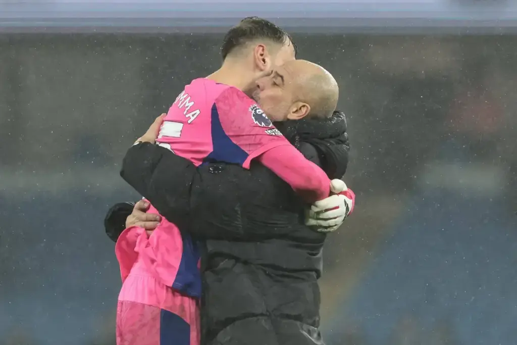 I’m very lucky to work under Guardiola