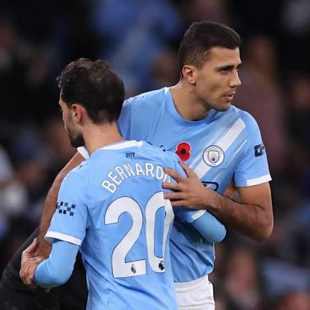 Rodri and Bernardo absolutely schooled Arsenal’s midfield in the two games. Both of them are priceless.