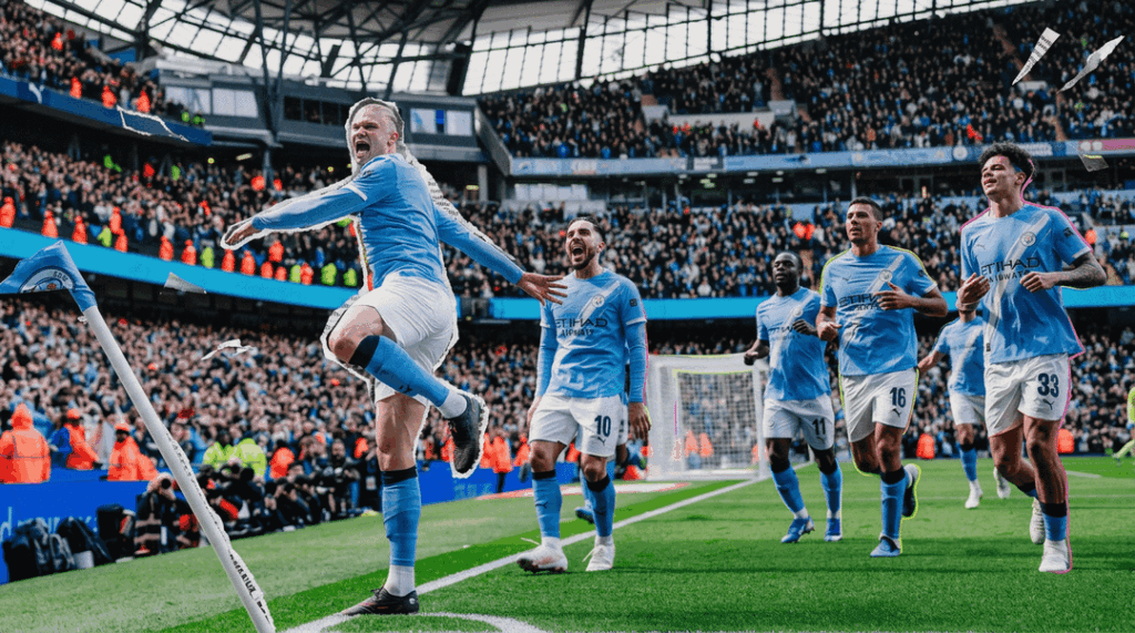 A dominant win for Manchester City against Liverpool.