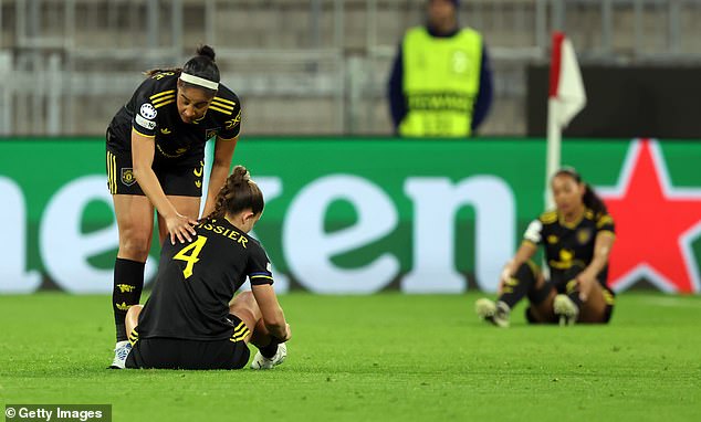 Earlier in the day, Manchester United were knocked out by Bayern Munich at the Allianz Arena