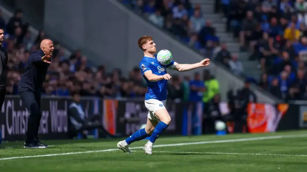 "Lost for words": Jake O'Brien on Everton's narrow derby defeat