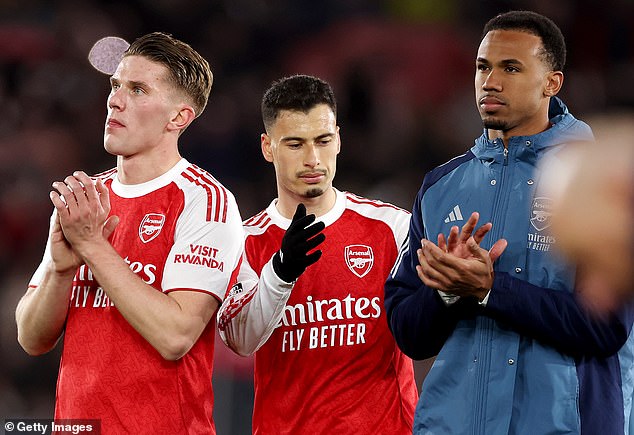 Arsenal's capitulation, albeit with what amounted to a second team, will ask yet more questions about whether they can withstand the challenge of City in the Premier League