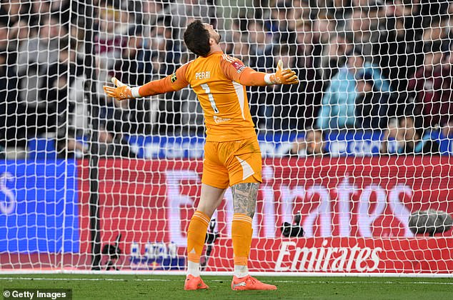 Lucas Perri was the hero for Leeds in the penalty shootout after a madcap 120 minutes