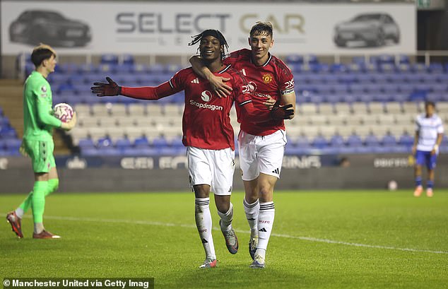 Victor Musa (left) has been held back by injuries and has seen peers surpass him, either by going out on loan or playing ahead of him for the Under 21s