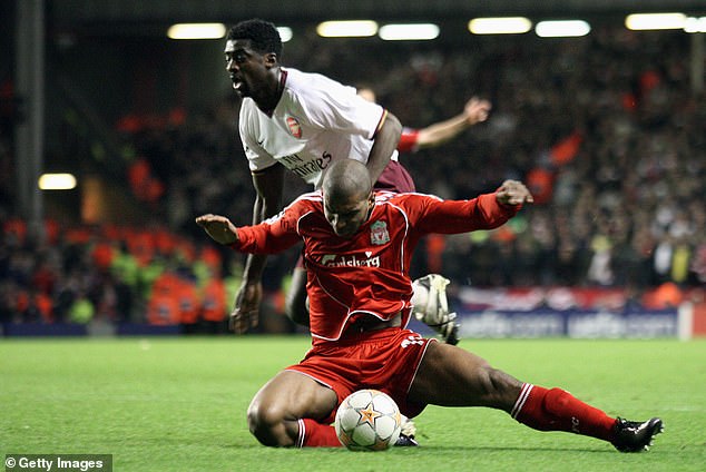 A penalty proved crucial as Liverpool overcame Arsenal in the 2008 quarter-finals