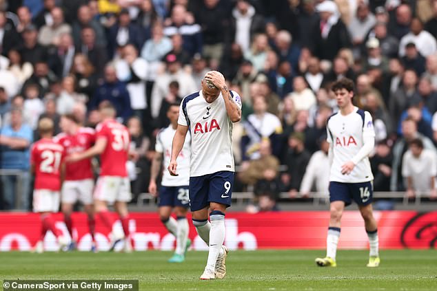 De Zerbi has been tasked with keeping relegation-threatened Tottenham in the Premier League