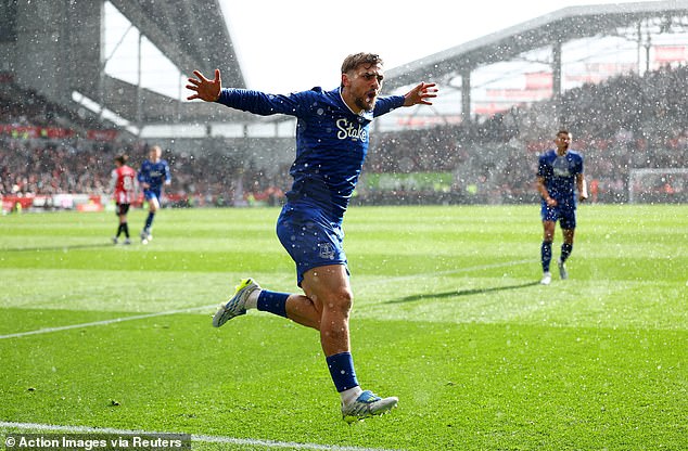 It was Kiernan Dewsbury-Hall to the rescue for Everton once again as the Englishman salvaged a point late on at Brentford