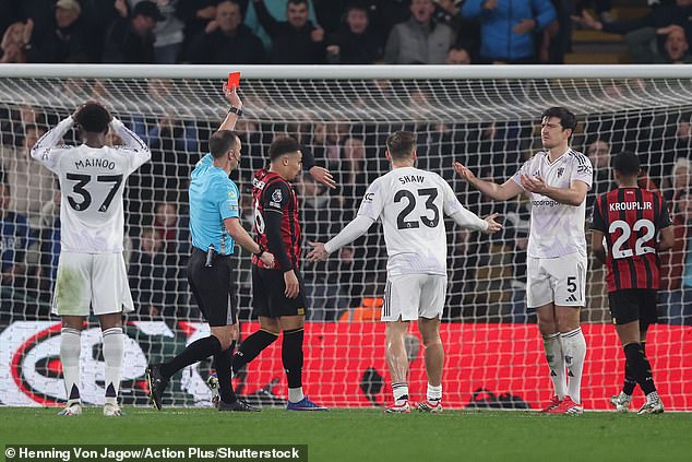 Harry Maguire’s one-game ban for being sent off against Bournemouth could yet be extended