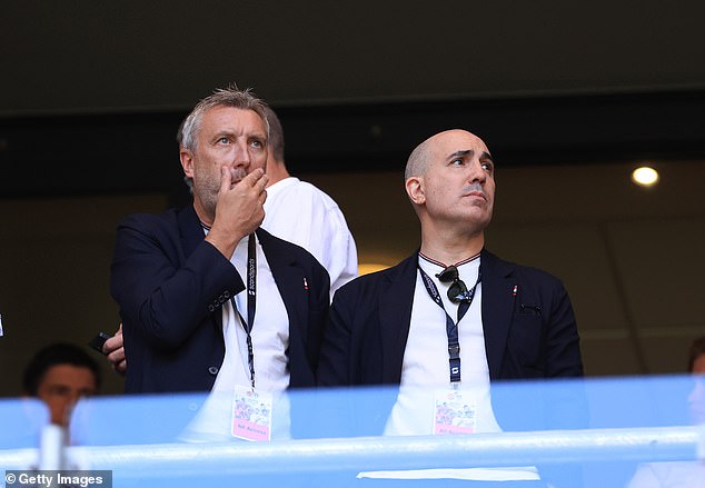 United's chief executive Omar Berrada (right) and director of football Jason Wilcox each attended the two AFMUP functions last year