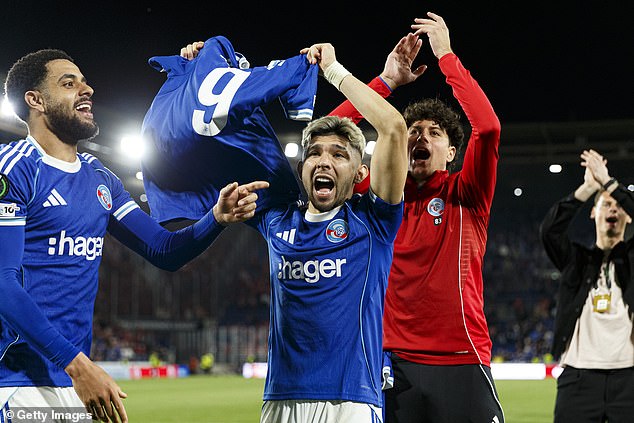 Strasbourg booked their place in the Conference League semi-finals on Thursday night