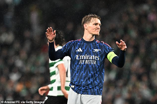 Adams remains concerned about a lack of leadership from Arteta over the captaincy, after he left it to a players' vote which led to Martin Odegaard retaining the armband