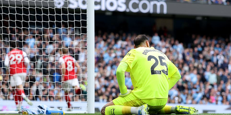 Manchester City vs Arsenal - Premier League LIVE: Latest score and updates as Gunners level 107 SECONDS after going behind in frantic clash