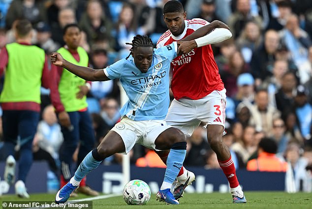 A now fully fit Jeremy Doku has found his rhythm for Manchester City