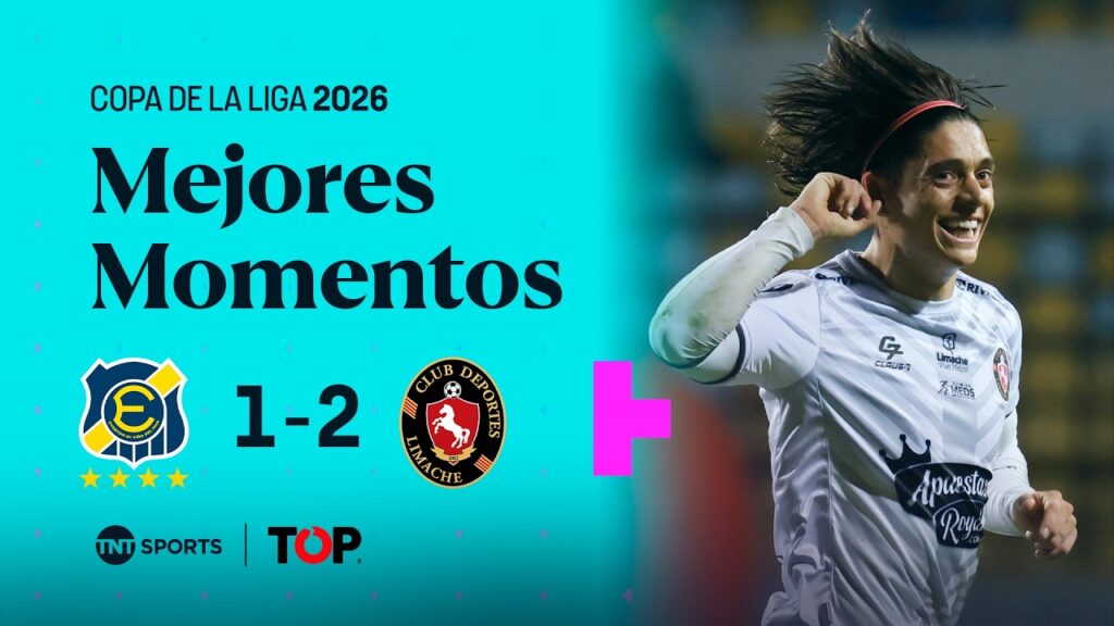 Compacto TOP | 🔵🟡 Everton 1 - 2 🔴⚫ Deportes Limache | Copa de la Liga 2026 - Fecha 3