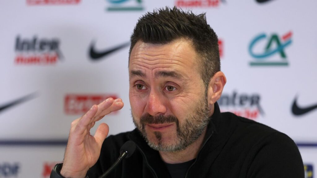 Roberto De Zerbi's line-up for first Tottenham game after fresh injury blow