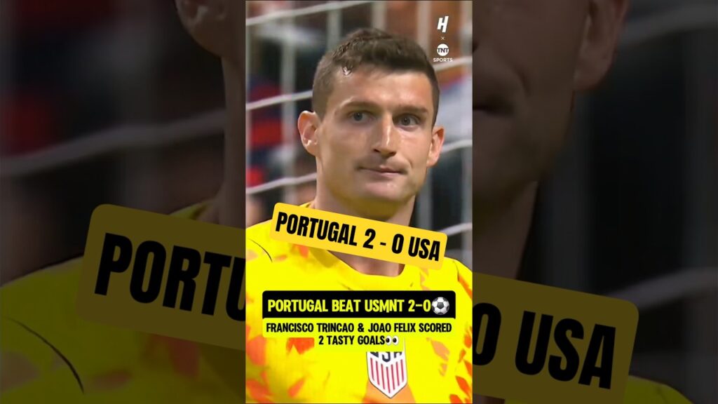 Portugal were TOO MUCH for USA👀