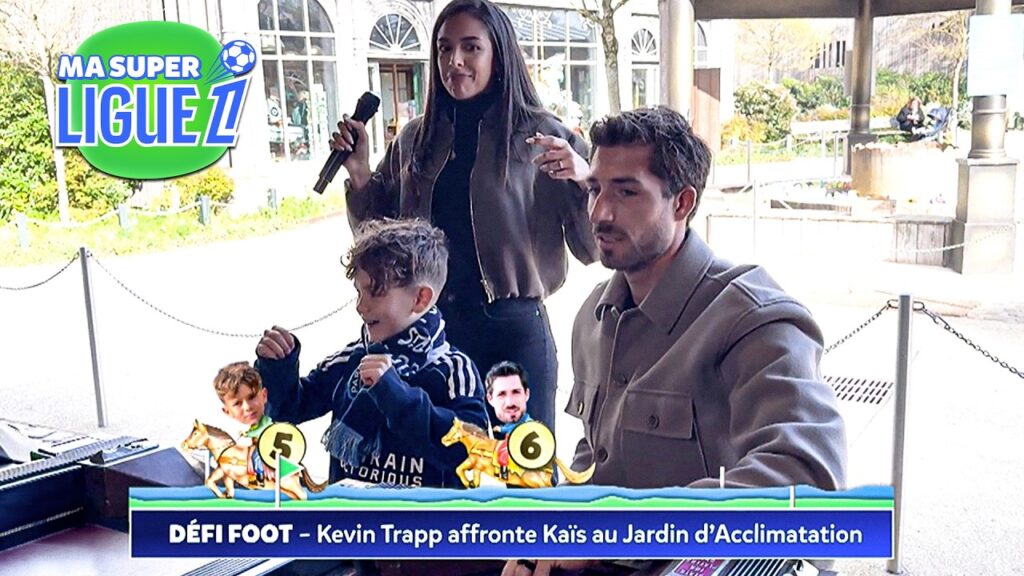 Kevin Trapp défie Kaïs aux attractions du Jardin d'Acclimatation ! 🏇| Ma Super Ligue 1 Épisode 21