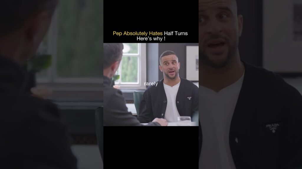 Pep Hates Half Turns #football #soccer #pepguardiola #manchesterunited #mancity #kevindebruyne