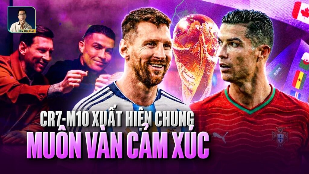 THẬT CẢM XÚC KHI RONALDO VÀ MESSI XUẤT HIỆN CÙNG NHAU