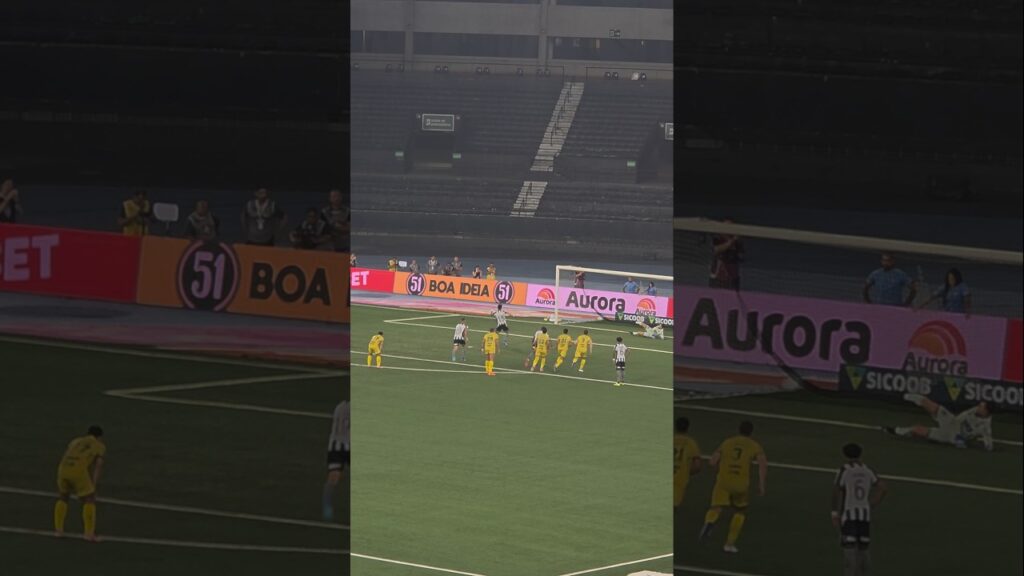 GOL DO BOTAFOGO! ALEX TELLES DE PENALTI! BOTAFOGO X MIRASSOL #futebol #gol