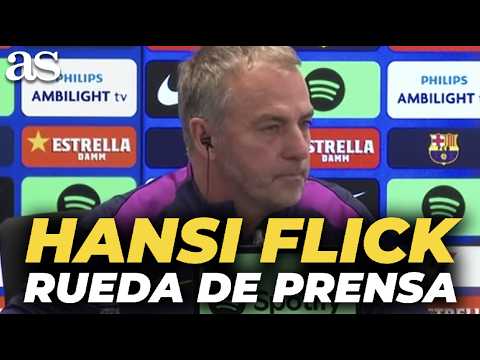 HANSI FLICK rueda de prensa completa en español previa al ATLÉTICO DE MADRID - FC BARCELONA | LALIGA