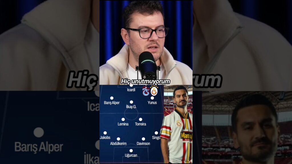 İlkay Gündoğan, Trabzonspor Maçı İle İlk 11'e | Trabzonspor-Galatasaray Muhtemel 11'i #galatasaray