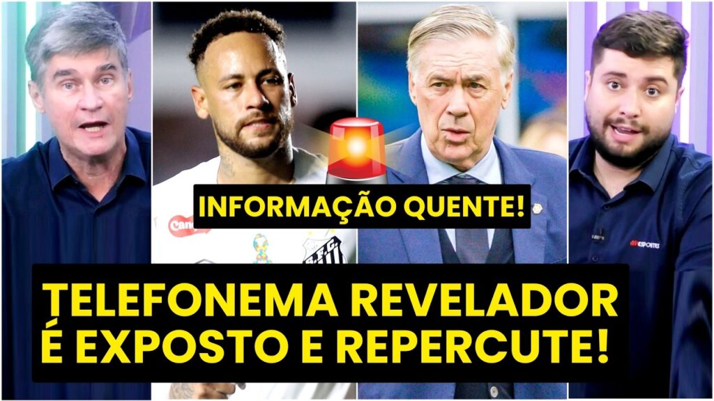 E AGORA, NEYMAR??? "Nos BASTIDORES, o ANCELOTTI JÁ TERIA ATÉ FALADO que..." OLHA essa REVELAÇÃO!