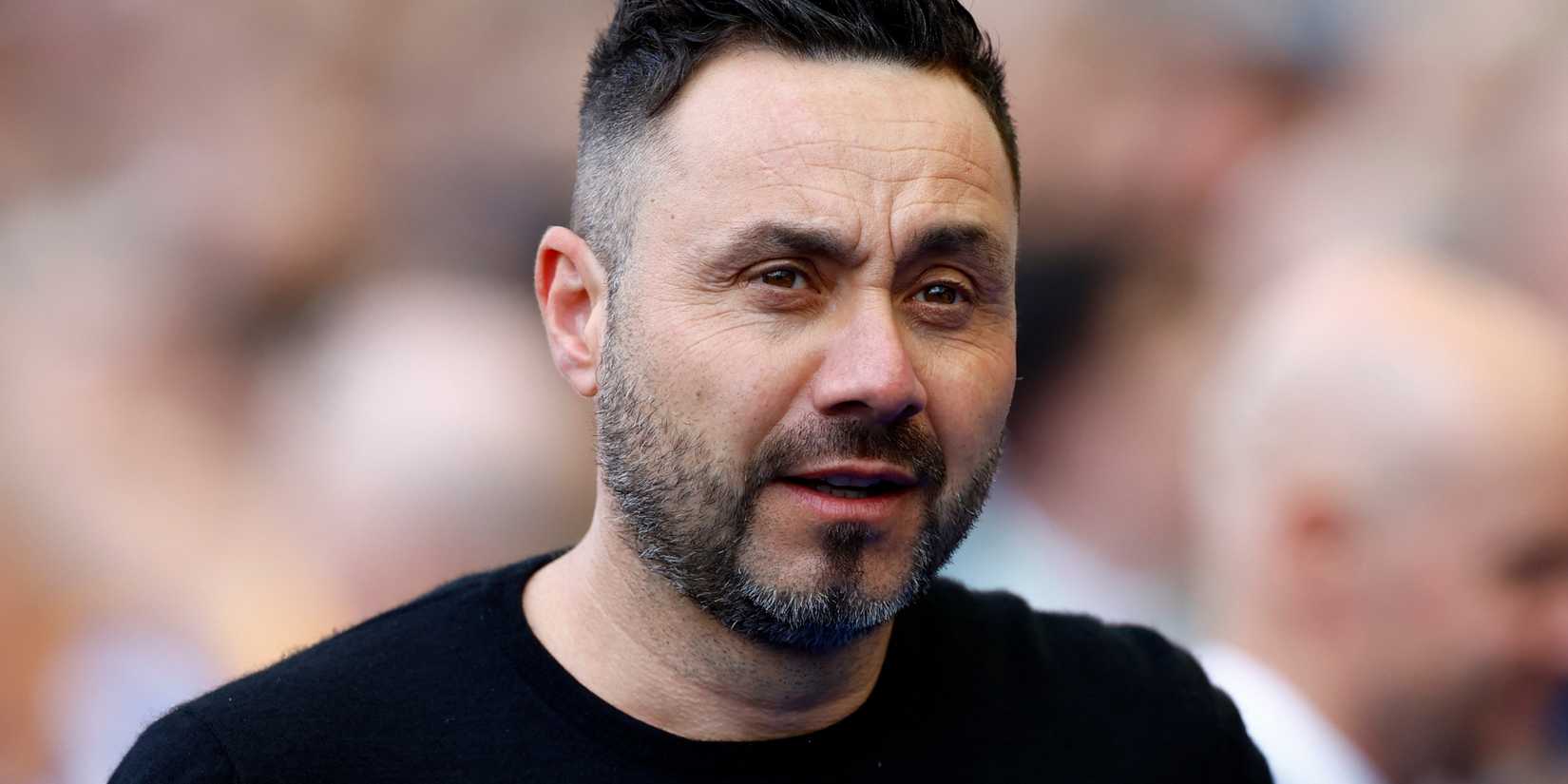 Roberto De Zerbi looks confused