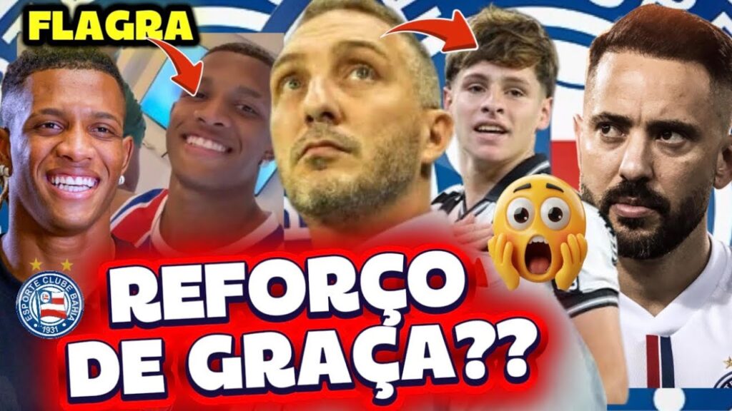 🔥💣😱R$142MILHÕES,BAHIA: REFORÇO DE GRAÇA?MONTOURO, DANILO, ALEX TELLES;🔥JOGADOR PROVOCA O BAHIA;NOTÍ