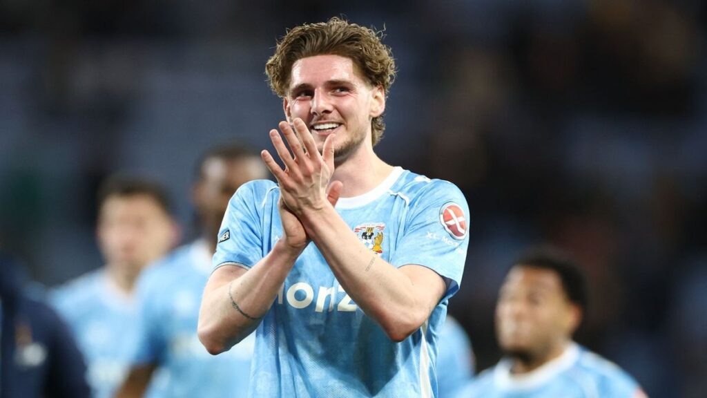 Jack Rudoni sums up why Coventry City are heading to the Premier League and says 'us all season'