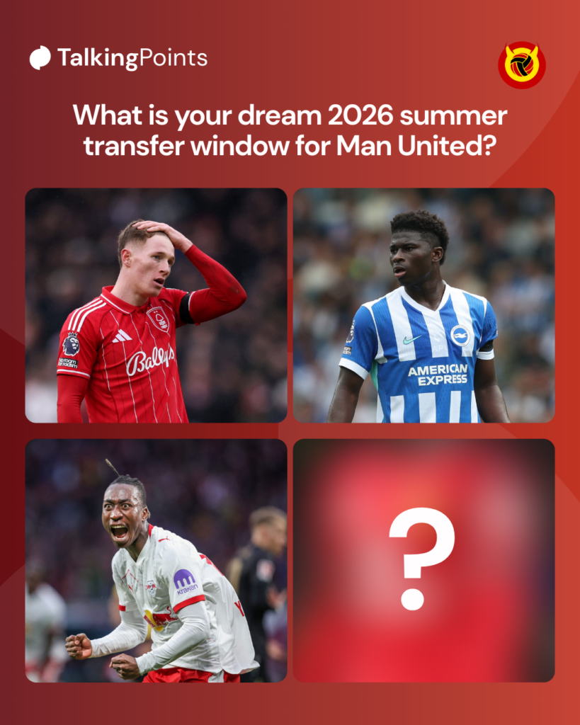 Elliot Anderson, Carlos Baleba and Yan Diomande in graphic.