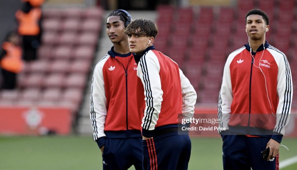 Dowman starts; O’Neill, Harriman-Annous and Salmon named on bench as Arsenal face Southampton