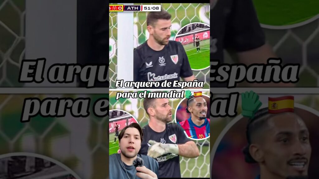 Unai Simón no debe ser titular con España🧤#reycantu #unaisimon #joangarcia #davidraya #delafuente