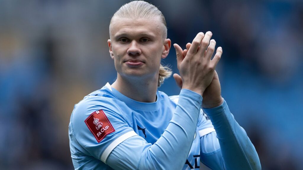 Erling Haaland reveals X-rated message from Man City team-mate after stunning Liverpool win