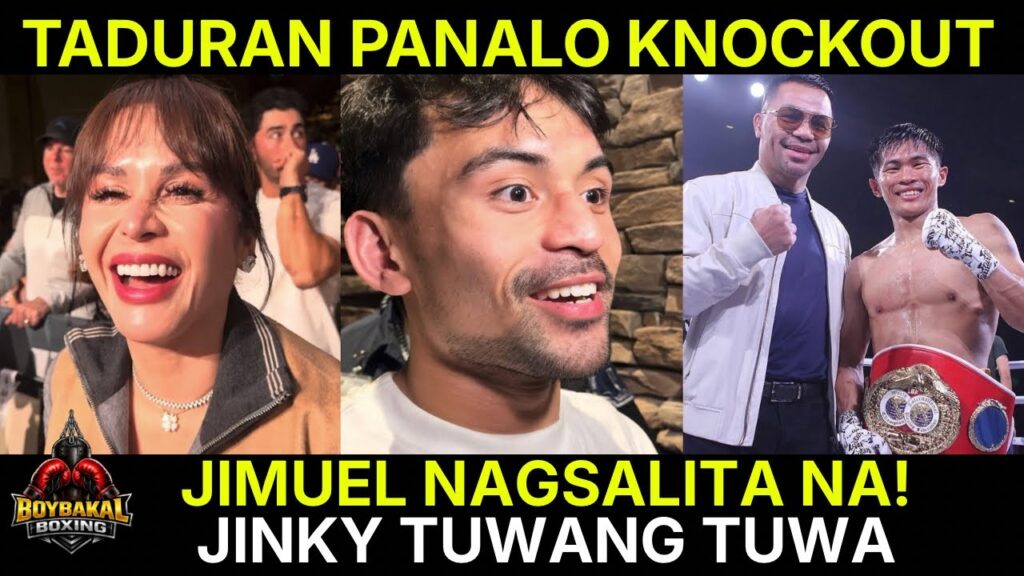 Pedro Taduran 4 BESES Tinumba Si Perez Knockout | Jimuel Nagsalita Sa Panalo | Reaction Ni Jinky