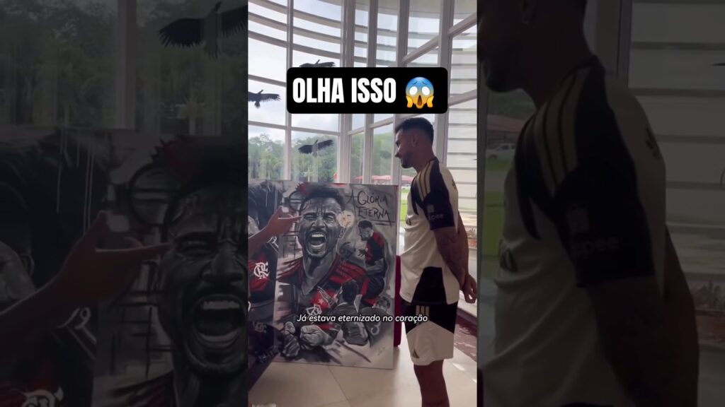 DANILO DO FLAMENGO FICOU IMPRESSIONADO COM A ARTE DO SEU GOL NA FINAL DA LIBERTADORES! 😱🔴⚫️ #shorts