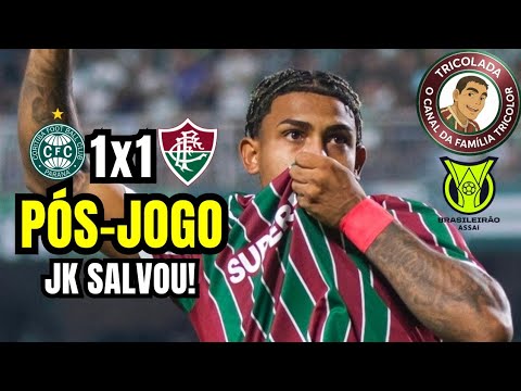 🚨 GOL MAL ANULADO! JK SALVA E OTÁVIO NÃO DÁ MAIS! | PÓS-JOGO: CORITIBA 1X1 FLUMINENSE