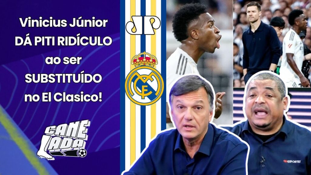 "O VINICIUS JÚNIOR PERDEU A RAZÃO! O que ELE FEZ foi..." Vini Jr DÁ PITI em Real Madrid x Barcelona!
