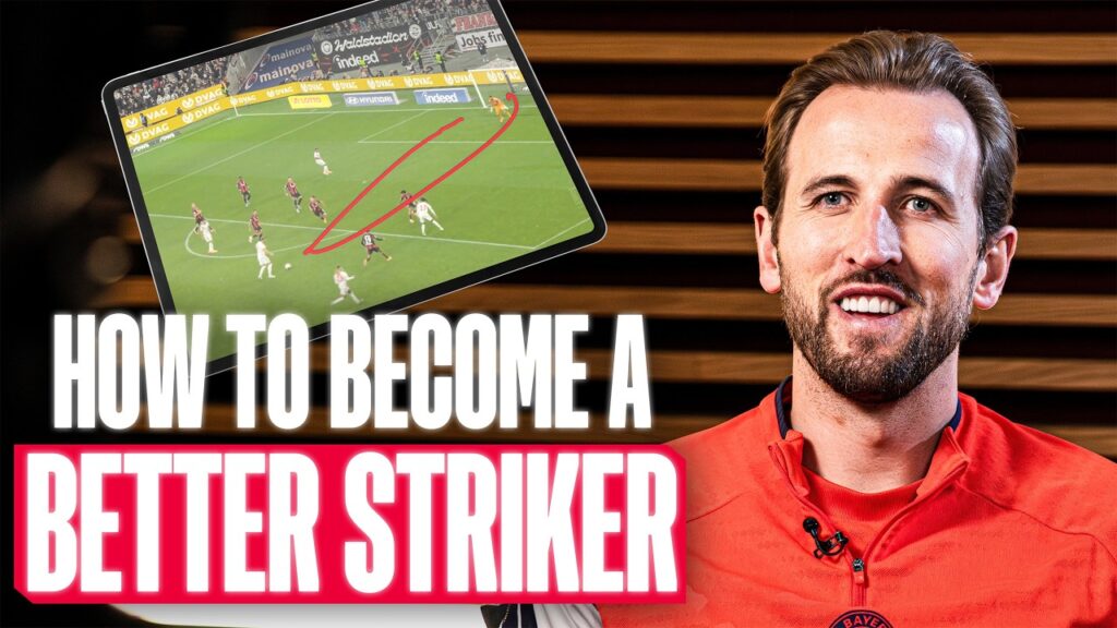 Harry Kane teaches 𝐘𝐎𝐔 how to score! ⚽️💥 | Striker Masterclass Tutorial