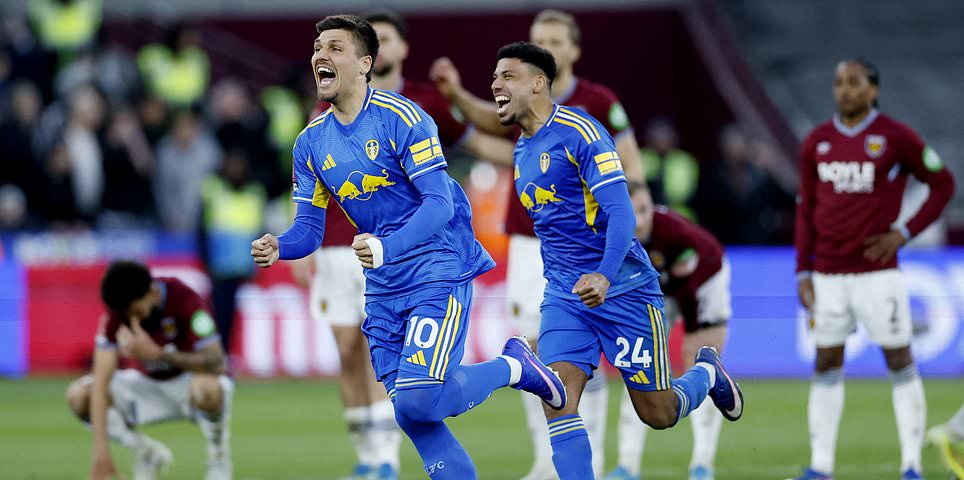 FA Cup semi-final draw LIVE: Leeds set to face arch rivals Chelsea at Wembley - while Southampton take on Man City after Arsenal shock upset