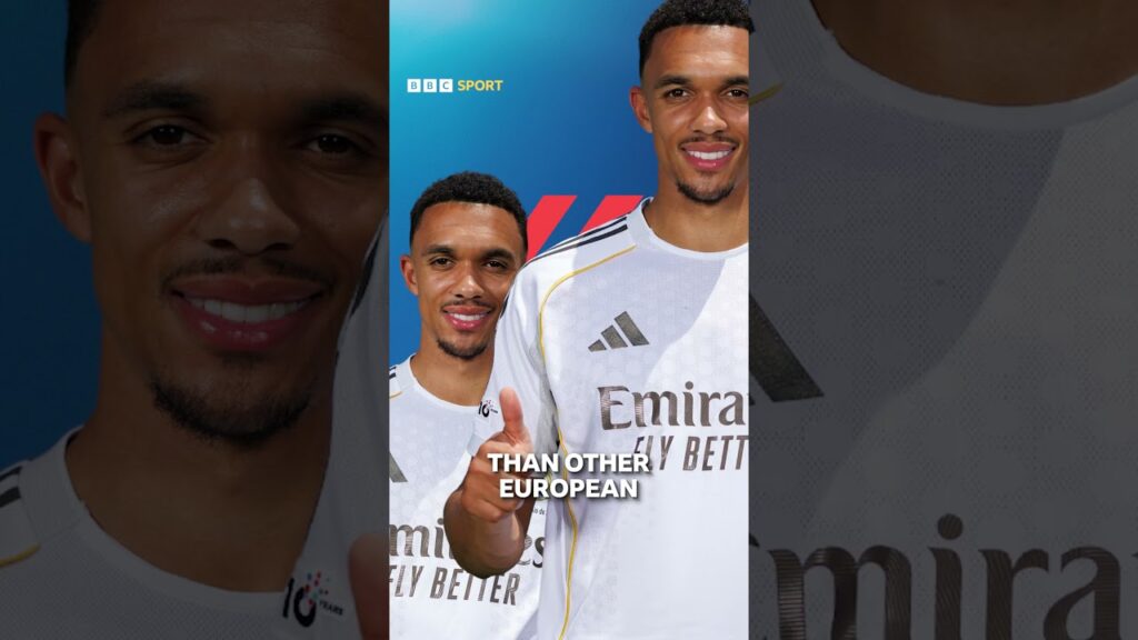 Why Trent won't wear number 66 at Real Madrid! BBC Sport #shorts