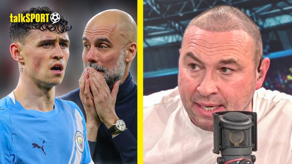 "DOES HE STAY AT CITY?" Jason Cundy BELIEVES Phil Foden could LEAVE Man City after POOR Season!